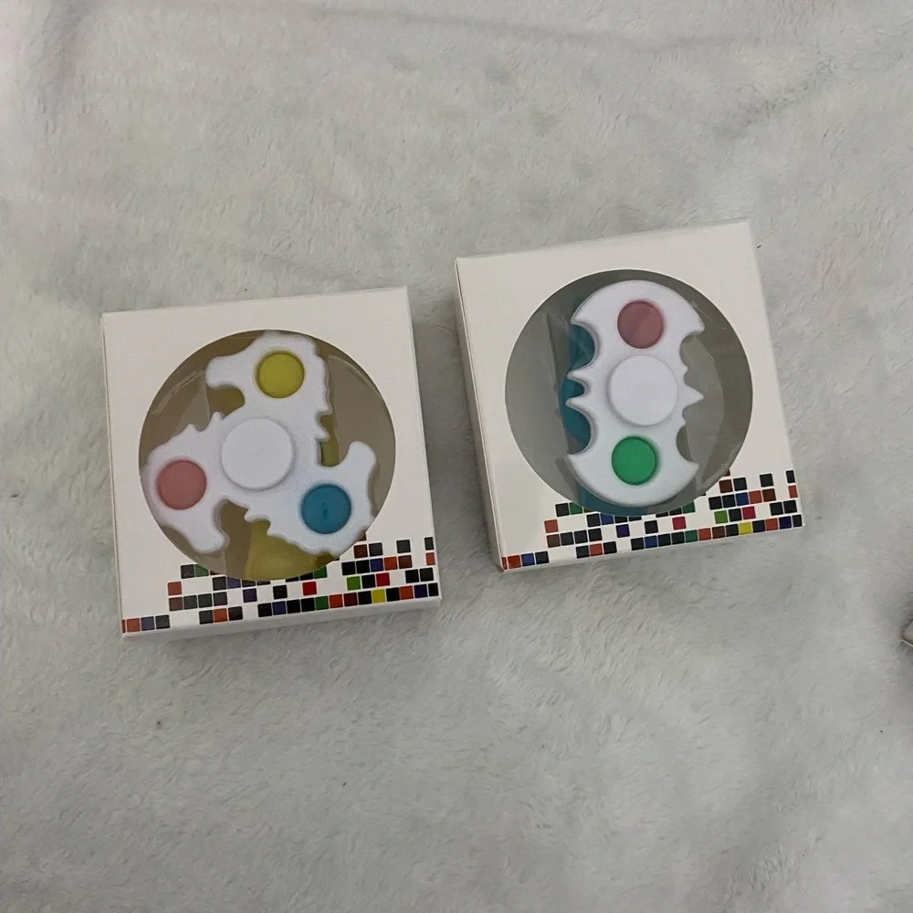 Colorful Fidget Spinner Set for Kids